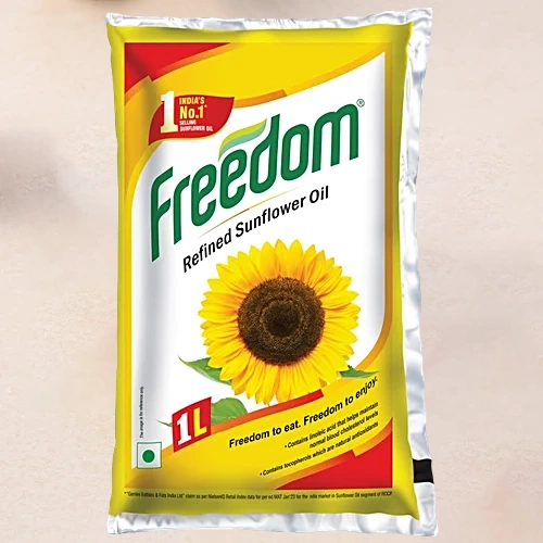 Freedom Refined Sunflower Oil, 1 L Pouch